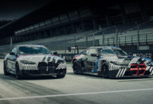 Фото - Гражданское и гоночное купе BMW M4 показались вместе
