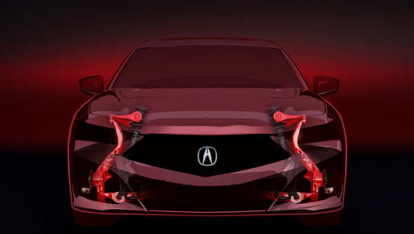 Фото - Седан Acura TLX получит оригинальную платформу