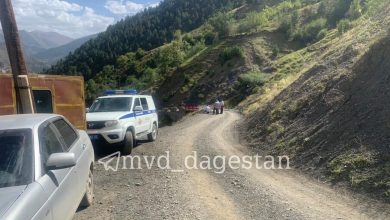 Фото - В Дагестане Lada Granta упала в пропасть, погиб водитель