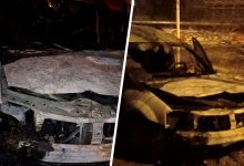 Фото - Mash: в Омске подожгли несколько автомобилей с буквой Z